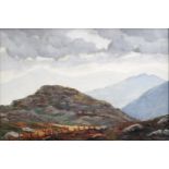 Mabel Young RHA (1889-1974)Luggala, Co. WicklowOil on board, 38.5 x 59cm (15¼ x 29¼'')Signed