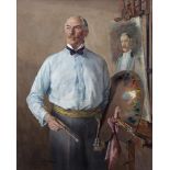 Margaret Clarke RHA (1888-1961)Portrait of the Artist Dermod O'Brien PRHA in his StudioOil on