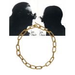 A TWENTY-TWO KARAT GOLD NECKLACE, BY JEAN MAHIE, CIRCA 1970Of Cadene design, set with twenty-two