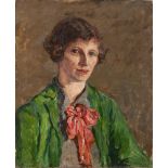 Estella Frances Solomons HRHA (1882-1968)Portrait of Elizabeth Lucy (Norah) HoultOil on canvas, 61 x