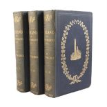 Mr & Mrs. S.C. HallIreland Illustrated, FIRST EDITION, 1841, three volumes, original gilt cloth with