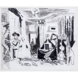 Nevill Johnson (1911-1999)Las Meninas Series No.3Ink on paper, 19 x 22cmSigned and dated Provenance: