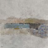 Albert BITRAN [franco-turc] (né en 1929)Composition, 1955Huile sur toile.Signée en bas à droite.