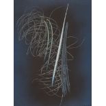 Hans HARTUNG (1904-1989)T1961-40, 1961Acrylique sur toile.Signée et datée en bas à droite.Titrée