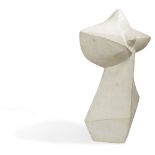 Jean PEYRISSAC (1895-1974)CompositionSculpture en pierre blanche.Non signée.(Petits manques).Hauteur