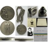 Winner's Medal: Olympic Games 1972 Munich - Silver medal of the Olympic Games in Munich 1972 for