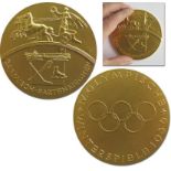 Olympic Winter Games 1936. Winnermedal - Winner medal from the IV. Olympische Winterspiele 1936.