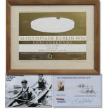 Olympic Games Berlin 1936. Winner´s Diploma - For the Dutsch Athlet Cornelis Wijdekop (1914-2008)