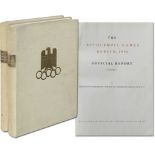 Olympic games 1936. Official Report English Edito - Olympic Summer Games 1936 in Berlin. Two
