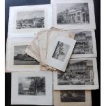 London C1830-60 Lot of 23 Steel Engravings. Lot of 23 Steel Engravings of London. Examples by