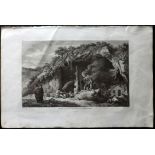 Greece - Choiseul Gouffier, Marie Gabriel Auguste Florent de 1842 Prints of Antiparos Grotto. "