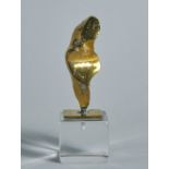 D.H (Escuela Española s.XX) S.T, 1978 Bronce. 13,5 x 5 x 5 cms. Firmado con iniciales, fechado y