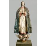 Escuela de Gregorio Fernández., S. XVII “Inmaculada” De madera tallada y policromada.  Altura: 102