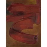 JOSÉ CABALLERO (Huelva, 1915 - Madrid, 1991) “Signo Secreto” Óleo sobre tabla. 39,5 x 30 cms.