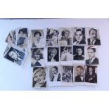 Forty-five 1930s postcards – all film stars, loose.