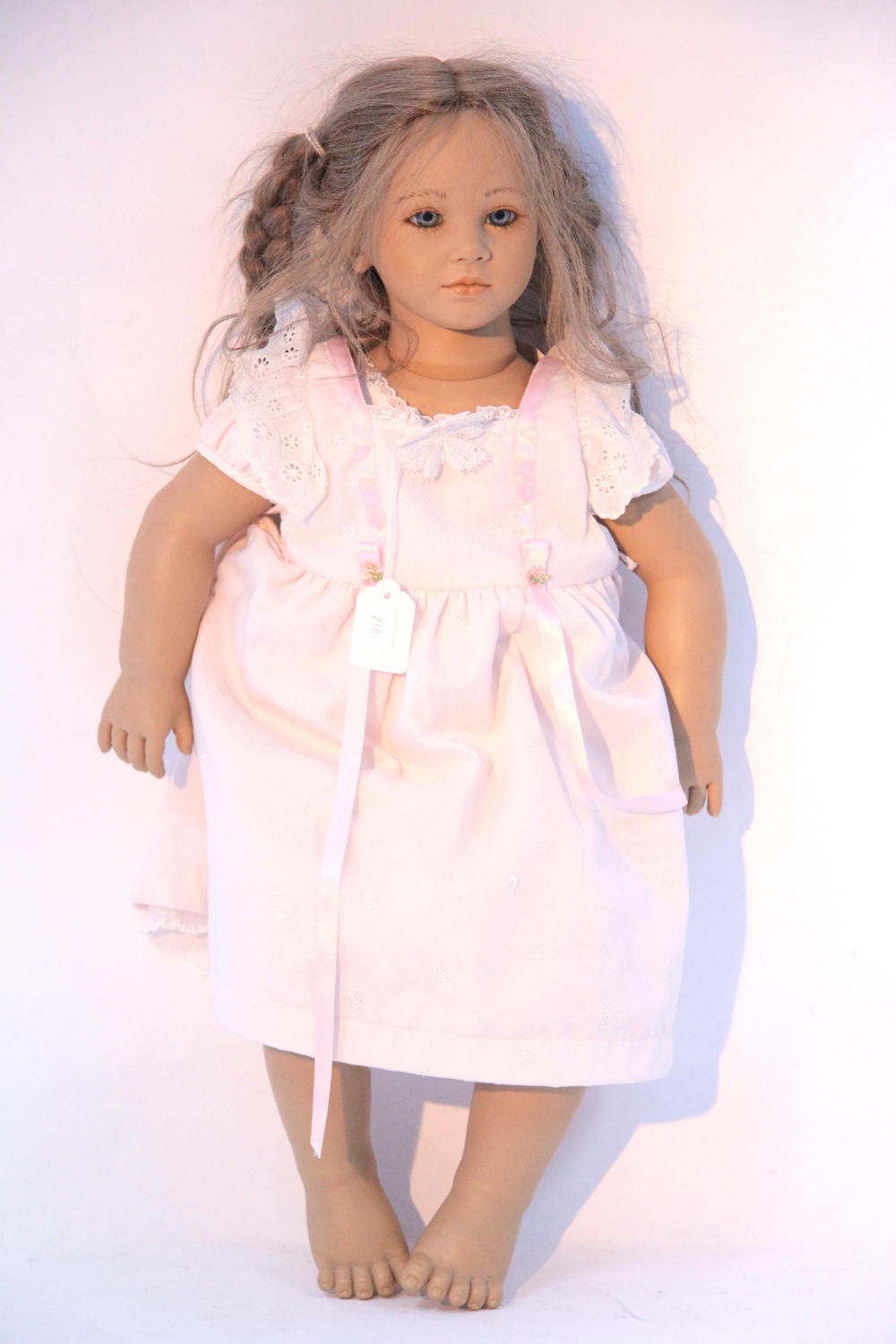 Another Annette Himstedt girl doll “Fiene”, 25" tall, dressed.