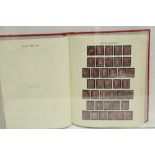 A good collection of G. B. stamps from 2d Blue to 1979, including 151 1d Reds with examples of all