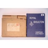 A Royal Doulton catalogue of Sanitary Equipment (January 1940).