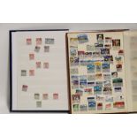 NEW ZEALAND; two stock-books & contents of mint & used stamps.