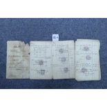 “Wells Local Board – Collector’s Order Book For Tolls of Cattle Market”; manuscript pocket-book