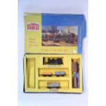 A Hornby Dublo 0-6-0 Tank Goods 2-rail electric train set (lacking track, set 2006), boxed.