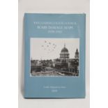 One volume: “The London County Council Bomb Damage Maps 1939-45”, published 2005 by the London