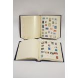 A collection of GB & foreign stamps contained in twelve various albums & stock-books.