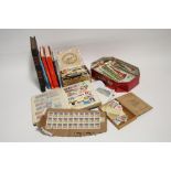 A quantity of G. B. & foreign stamps in various small albums & loose.