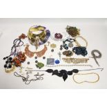 Another lot of costume jewellery.