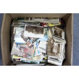 Approximately sixty various loose postcards, early-mid 20th century – British & foreign views, etc.