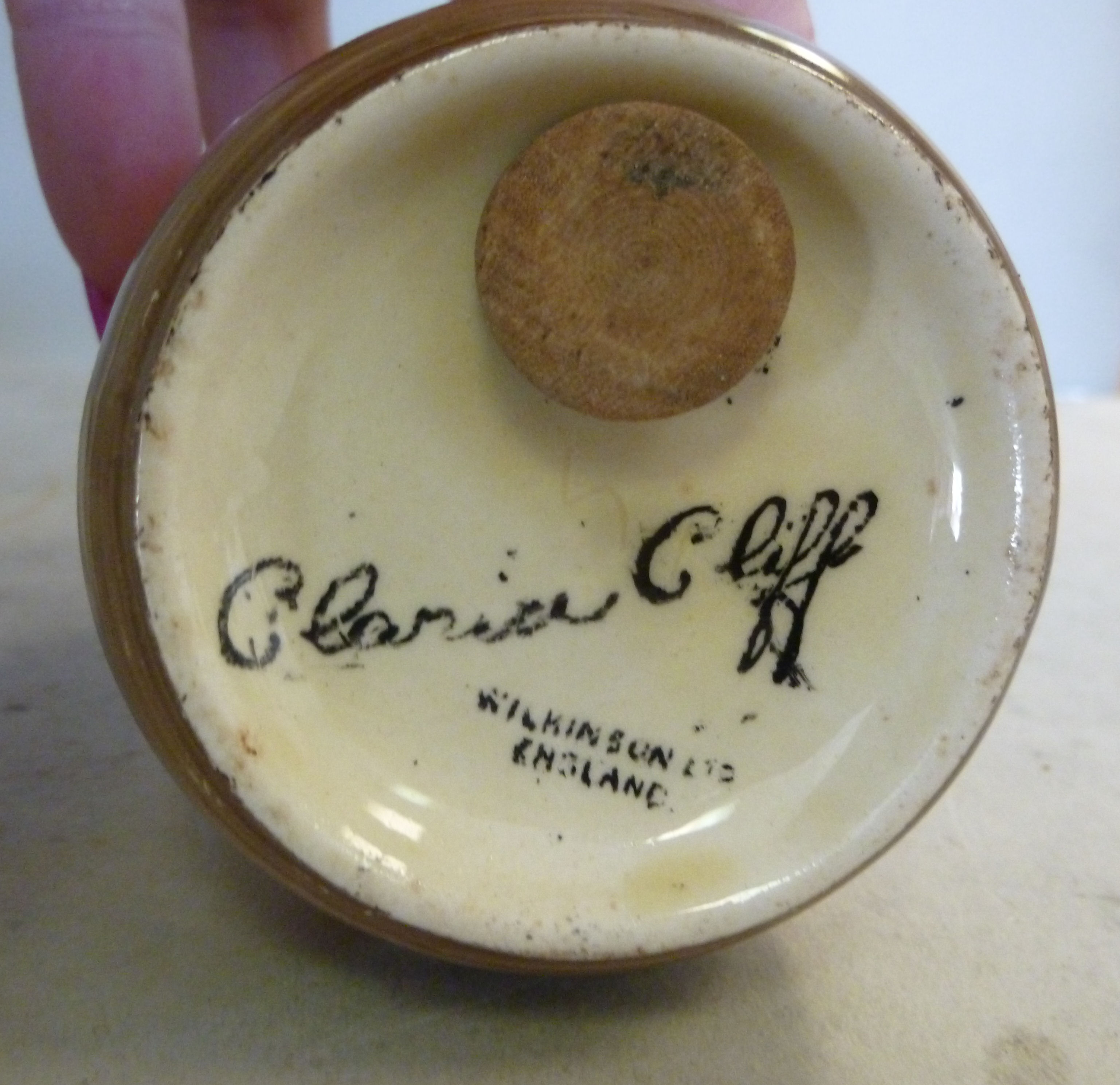A Clarice Cliff china Aurea Lynton shape - Image 4 of 4