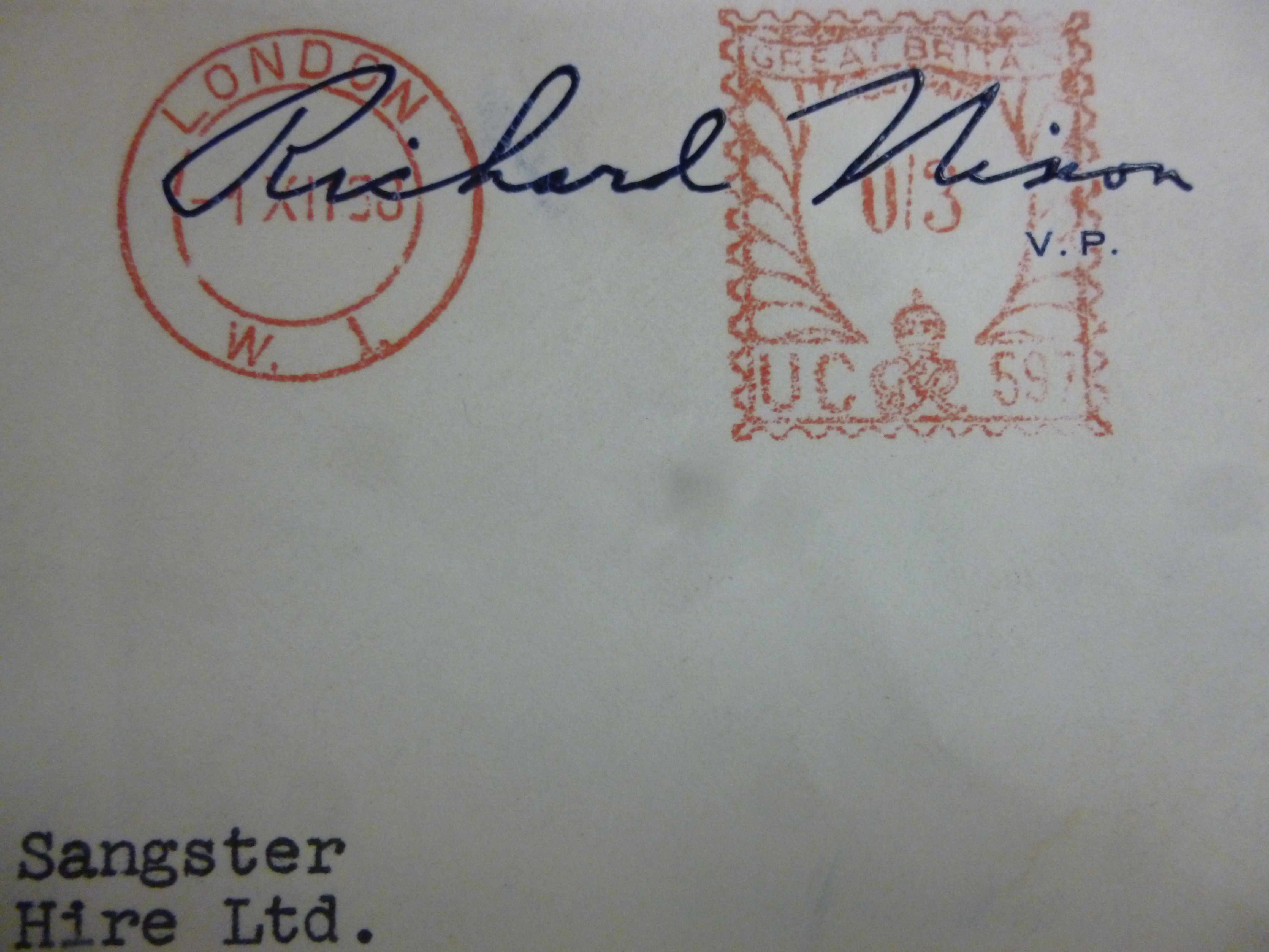 A personally signed, typewritten letter - Image 4 of 4