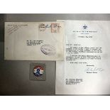 A personally signed, typewritten letter