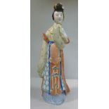 A mid 19thC Chinese porcelain standing f