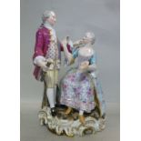 A late 19th/early 20thC Meissen porcelai