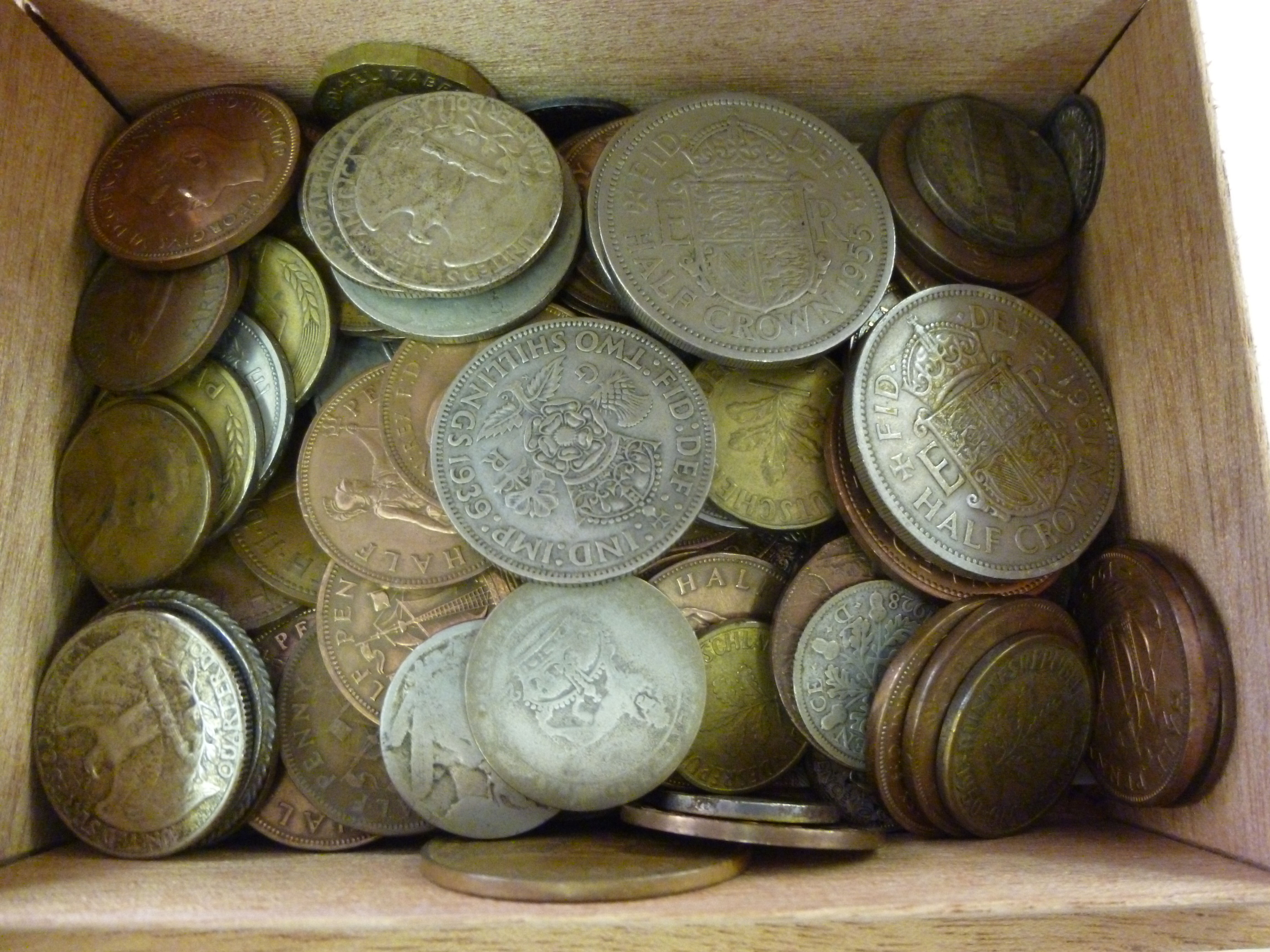 Uncollated pre-decimal coins: to include