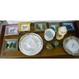 A mixed lot: to include a French porcela