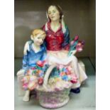 A Royal Doulton china figure 'Little Mot