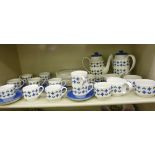 Midwinter china Poselle pattern breakfas