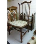 Small furniture, viz. an Edwardian mahog