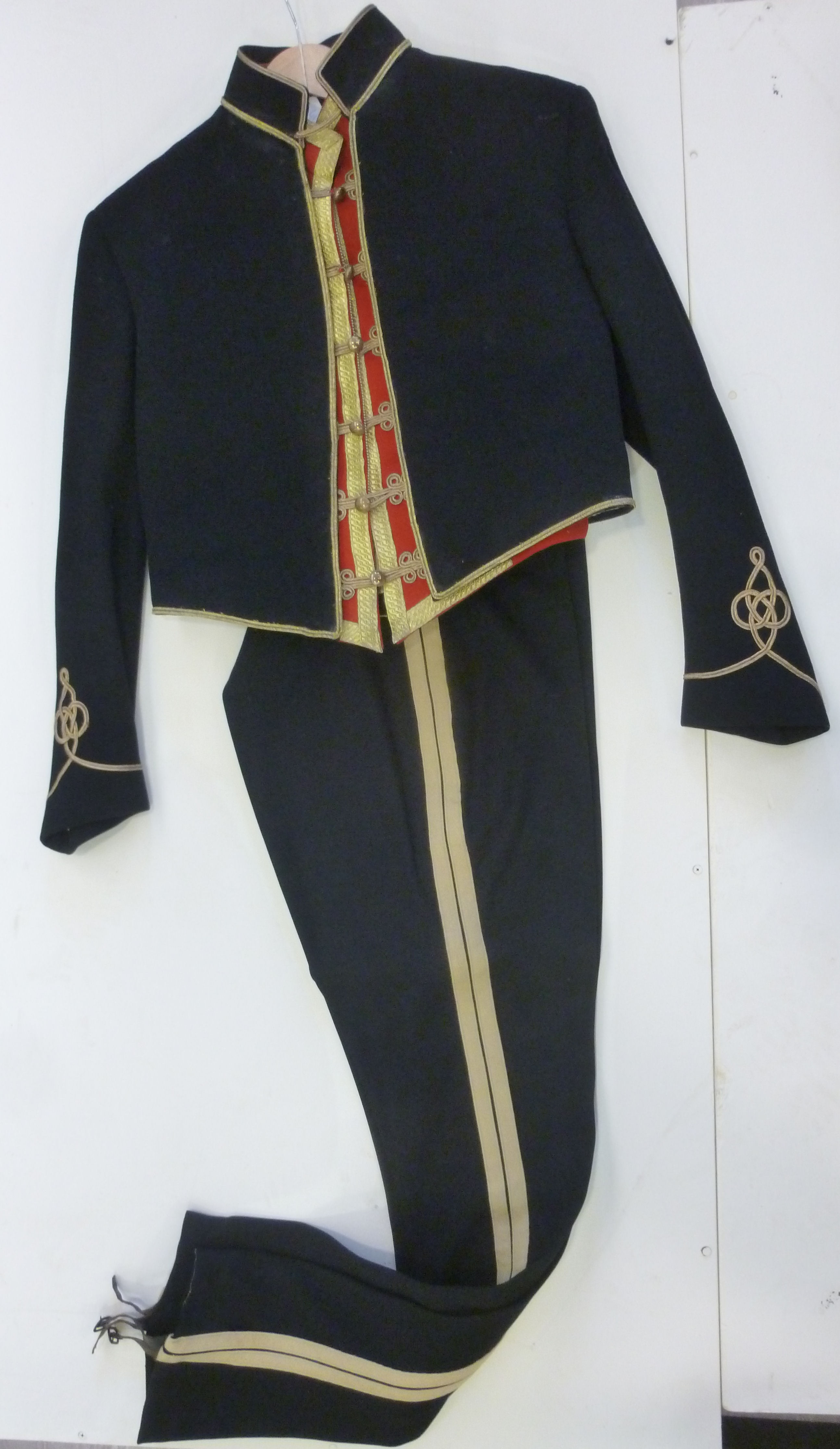 A Hussar's regimental dress uniform jack