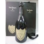 A 750ml bottle of Dom Perignon Champagne