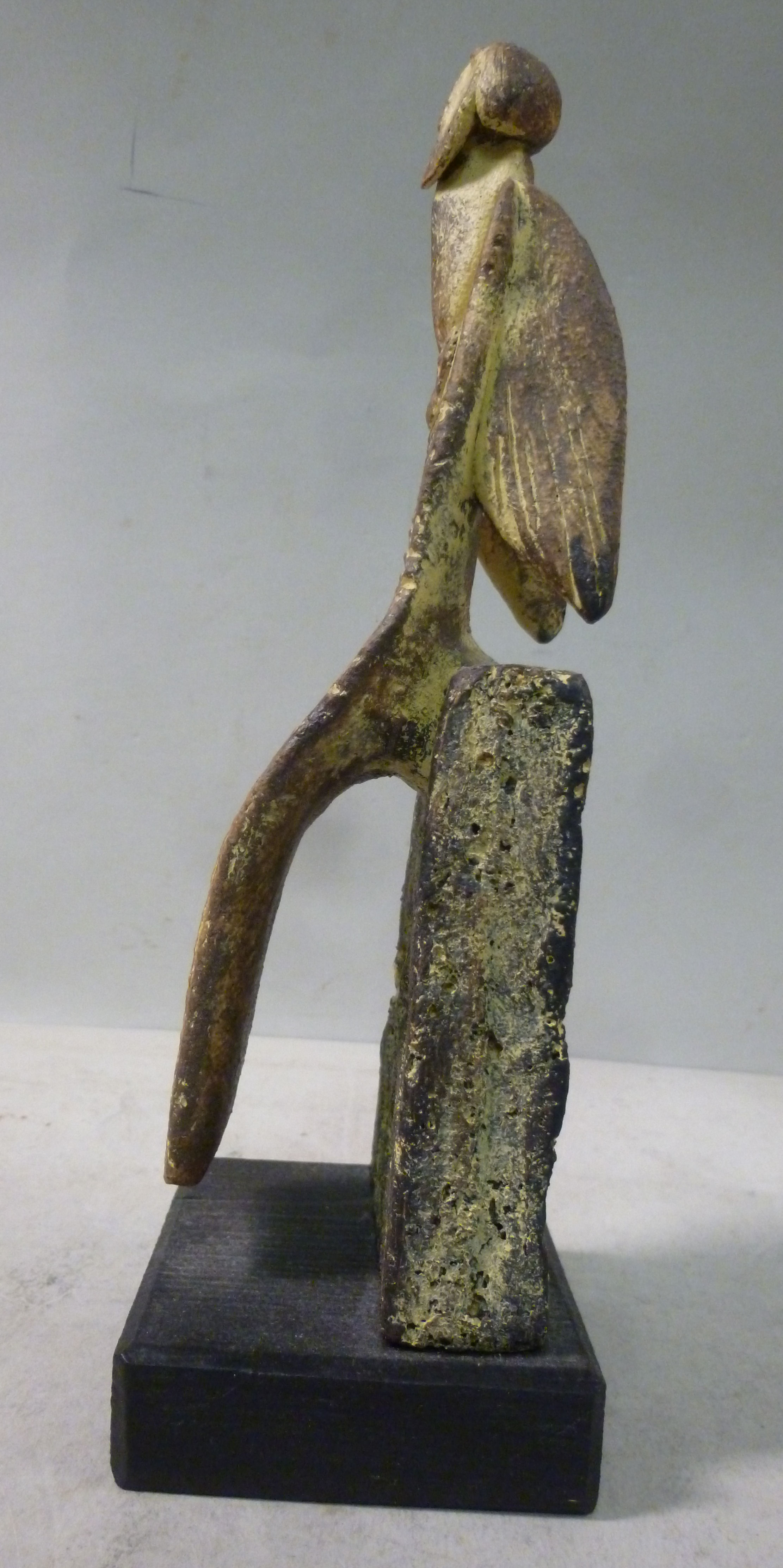 A John Maltby pottery figure, a seated a - Image 3 of 4