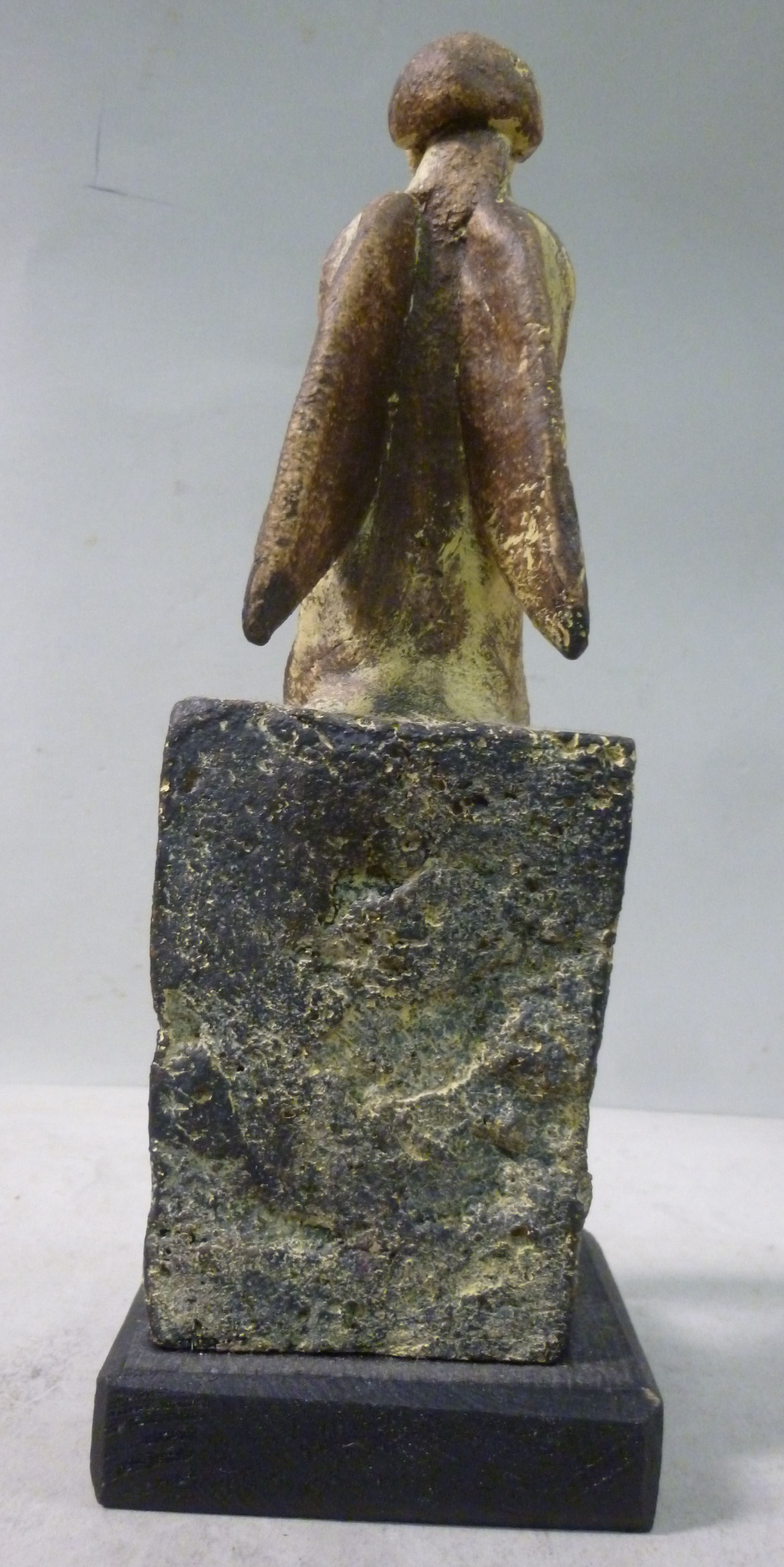 A John Maltby pottery figure, a seated a - Image 2 of 4