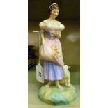 A Royal Doulton china figure 'Spring'  H