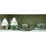 Decorative ceramics: to include a set of