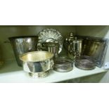 Silver plated tableware: to include a co