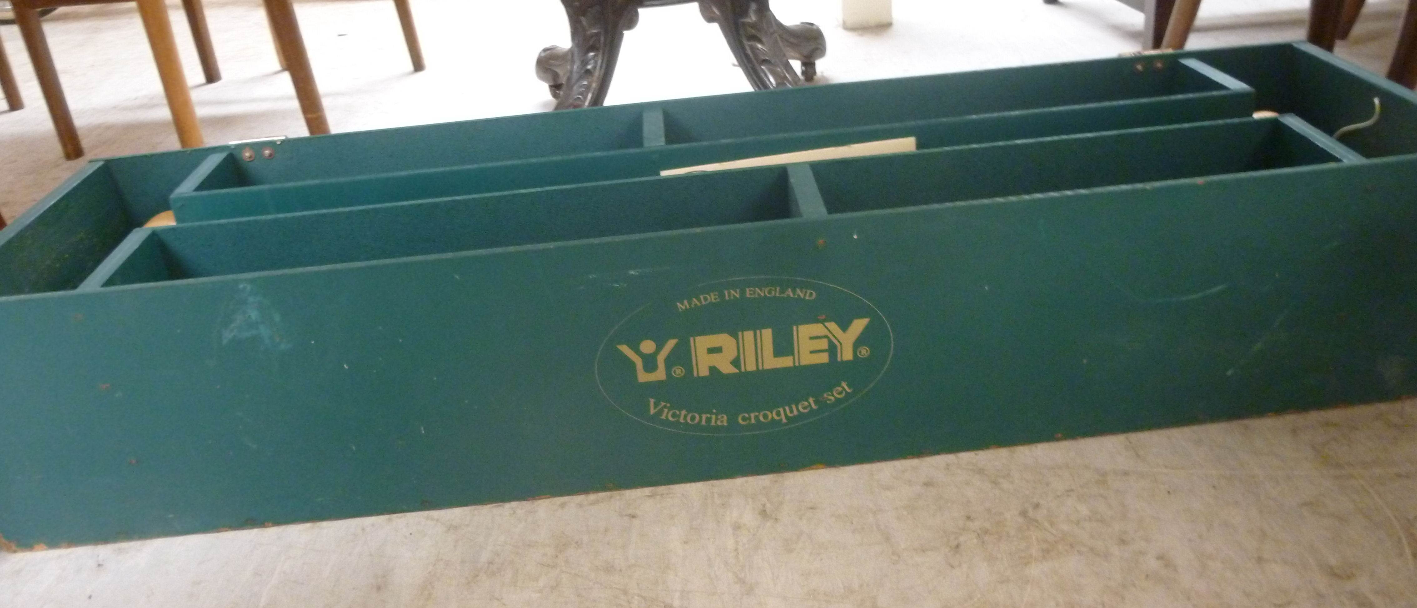 A modern Riley croquet set boxed - Image 2 of 2