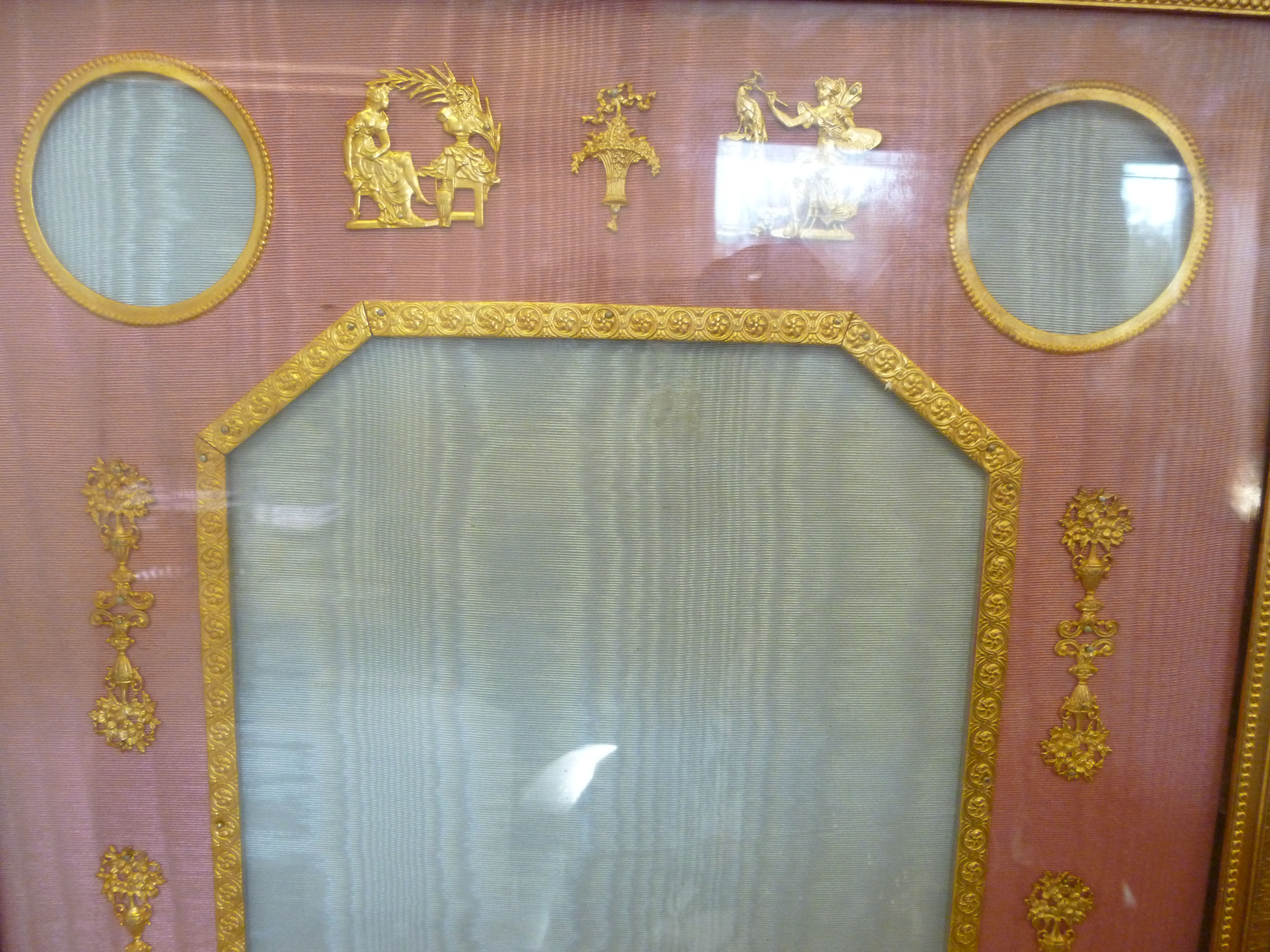 An early 20thC French glazed gilt metal - Image 4 of 8