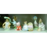 Six Beswick china figures: to include 'H